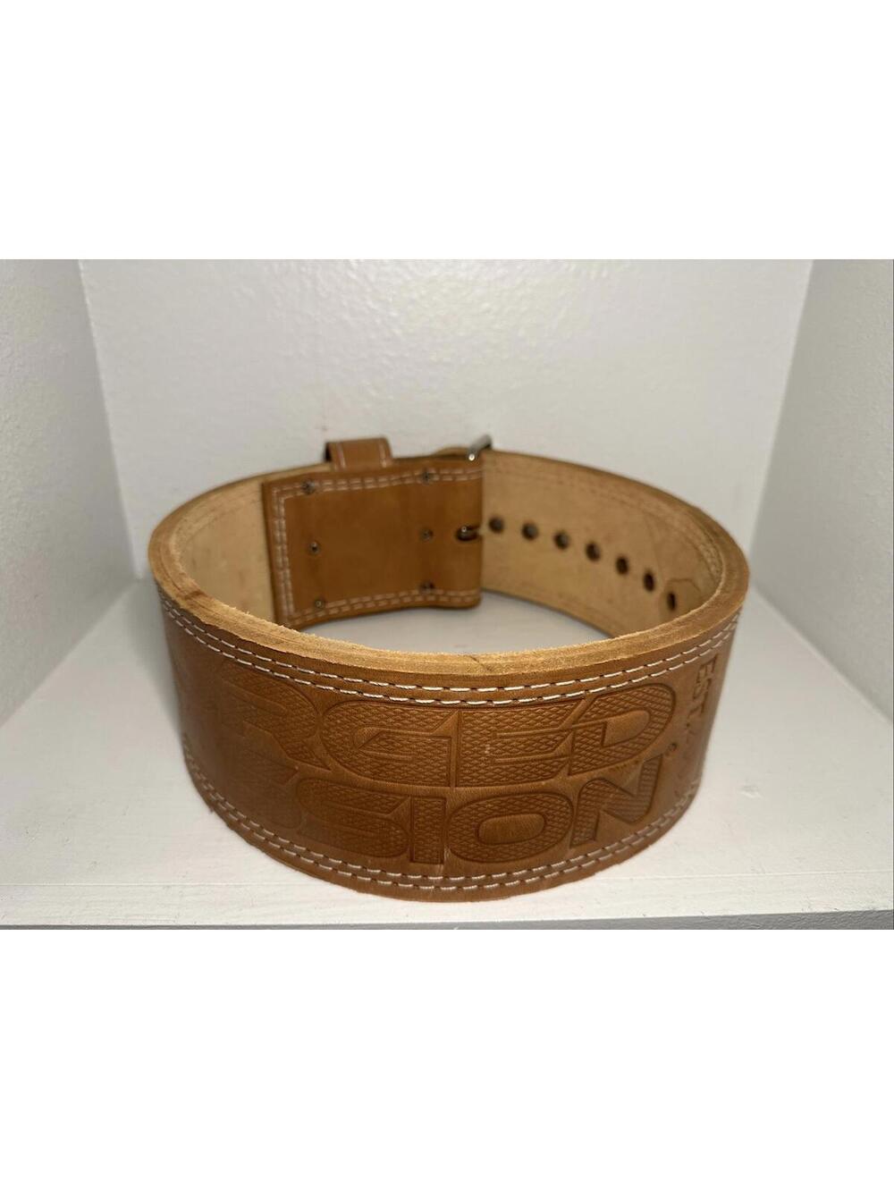 Forged Passion Leather Powerlifting Belt by Iron Company XS – 13mm USA Made